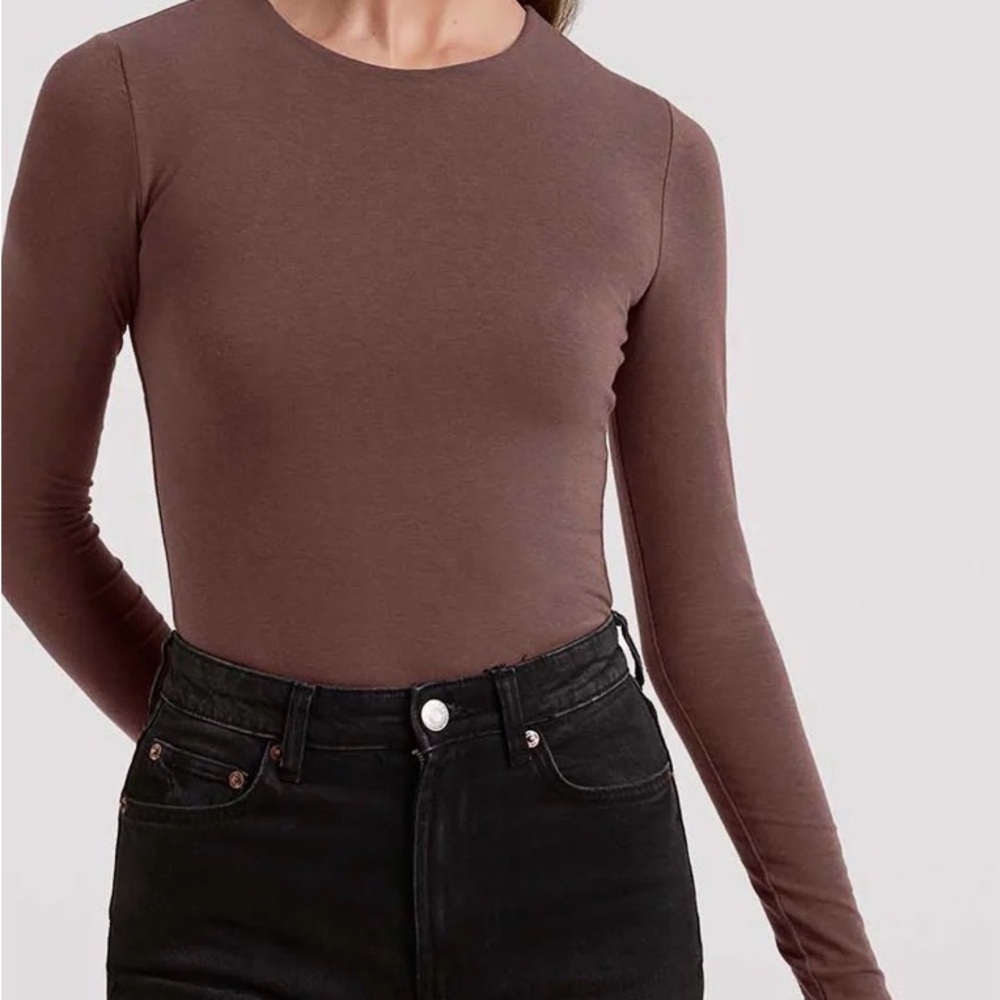 nuuds Chocolate Long Sleeve Tee